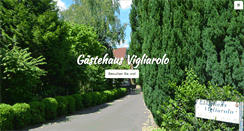 Desktop Screenshot of gaestehaus-vigliarolo.de